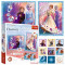 Trefl Puzzles - 2in1 + memos - A mysterious land / Disney Frozen 2