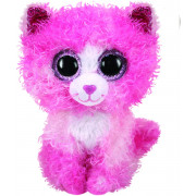 BB REAGAN - pink cat with curly hair 24 cm