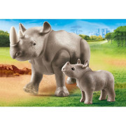 Playmobil PM70357 Rhino with Calf