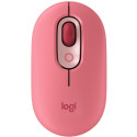 Logitech POP Mouse Wireless Mouse with Customizable Emoji, Multi-device, SilentTouch, SmartWheel, 2 Programmable buttons, Heartbreaker/Rose