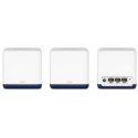 Whole-Home Mesh Dual Band Wi-Fi AC System MERCUSYS, Halo H50G(3-pack), 1900Mbps,MU-MIMO,Gbit Ports