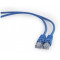 UTP Cat6 Patch cord, 0.25 m, Blue