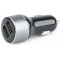 USB Car Charger - Gembird TA-U2QC3-CAR-01,2-port USB car fast charger, QC3.0, 36 W, black