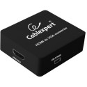 Cablexpert - DSC-HDMI-VGA-001, HDMI to VGA converter,  Converts digital HDMI input into analog VGA and 3.5 mm audio output, Up to 1920x1080@60Hz high bandwidth support, HDMI v.1.3 compliant