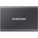2TB Samsung Portable SSD T7 MU-PC2T0T/WW External SSD, Black, Read 1050 MB/s, Write 1000 MB/s, Shock Resistance, USB 3.2 Gen.2, (SSD extern/внешний SSD)