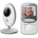 Baby monitor Esperanza JUAN EHM003, LCD 2.4",  Range: 50m indoor, 260m outdoor, Automatic night vision, VOX function, Long battery life (up to 20 hours in VOX mode), Cable length of power adapter: 250 cm, 2 Power adapters, Multiple languages support (Engl