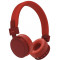 Hama 184087 "Freedom Lit" Bluetooth® Headphones, On-Ear, Foldable, with Microphone, red