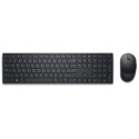 Wireless Keyboard & Mouse Dell KM5221W, Multimedia keys, 2.4Ghz, Russian, White