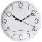 Hama 186387 "PG-220" Wall Clock, Low-Noise, white, 22 cm