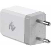 2E Wall Charger USBx2.1A, white