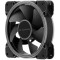 2E GAMING Case fan AIR COOL (ACF120B-RGB), 120mm, Molex 4PIN +2510-3PIN, black blades, black frame