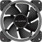 2E GAMING Case fan AIR COOL (ACF120B), 120mm, Molex 4PIN +2510-3PIN, black blades, black frame