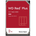 3.5" HDD  2.0TB-SATA -128MB  Western Digital Red Plus (WD20EFZX), NAS, CMR