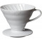 Hario VDC-02 Coffee Dripper V60 02 Ceramic White