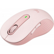  Logitech M650 Wireless Mouse, Signature, SmartWheel, SilentTouch Technology, Rubber grip, Multi-devic, 5 Programmable buttons, Rose, 910-006254