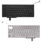 Keyboard Apple Macbook Pro 17" A1297 w/o frame "ENTER"-small ENG/RU Black