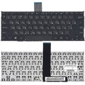 Keyboard Asus X200 F200 R202 w/o frame "ENTER"-small ENG/RU Black