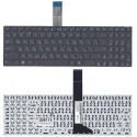 Keyboard Asus X550 X552 R510 F550 F552 X750 F750 K550 S550 D552 A550 P550 R513 R505 F520 w/o frame "ENTER"-small ENG/RU Black