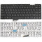 Keyboard Asus X453, A453 series w/o frame "ENTER"-small ENG/RU Black