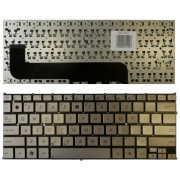 Keyboard Asus ZenBook UX21 w/o frame "ENTER"-small ENG/RU Silver
