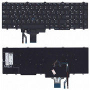 Keyboard Dell Latitude E5550 E5570 5580 5590 w/backlit ENG/RU Black