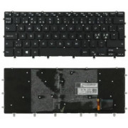 Keyboard Dell XPS 15 9550 9560 9570 15-7558 7568 w/backlit w/o frame "ENTER"-small ENG/RU Black