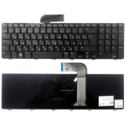 Keyboard Dell Inspiron N7110 5720 7720 Vostro 3750 XPS L702 ENG/RU Black