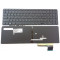 Keyboard HP Envy M6-K w/backlit w/o frame "ENTER"-small ENG. Black
