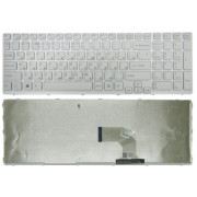 Keyboard Sony SVE15 SVE17 w/frame ENG. White
