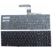 Keyboard Samsung RV509 RV511 RV513 RV515 RV518 RV520 RC508 RC509 RC510 RC511 RC512 RC518 RC520 RC530 RV710 RV711 RV715 RV718 RV719 RV720 w/o frame "ENTER"-small ENG/RU Black