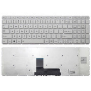 Keyboard Toshiba Satellite L55-B L55D-B L55T-B L50-B L50D-B L50T-B L50-C S50-B S50T-B S50DT-B S50D-B S55-B S55T-B w/o frame "ENTER"-big ENG/RU White