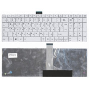 Keyboard Toshiba Satellite C850 C855 C870 C875 L850 L855 L870 L875 P850 P855 P870 P875 ENG/RU White