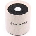 Boxa portabila Bluetooth,Tellur Green 3W, crem, Ecomaterial  - Wheat straw fiber 35% + 65% ABS TLL161231