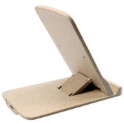 Incarcator wireless birou Tellur Green, certificat Qi, input port - Type-C, Ecomaterial - Wheat straw fiber 35% + 65% ABS, 15W, pliabil, crem TLL151311