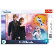 Trefl 31392 Puzzle 15 Frame Frozen 2