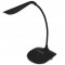 Desk Lamp Esperanza ACRUX ELD103K Black, 14 LED’s, Touch switch, 3 levels of brightness, Light color: 5500K, Flexible arm, Built-in eye protection filter, Power: 3W, The angle of incidence of light: 120%, Power supply: USB 5V/0,5A or 4 AAA batteries (USB
