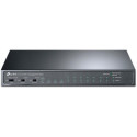 .8-port 10/100Mbps POE+ Switch TP-LINK TL-SL1311MP, 8xPoE+ 2xGbE Ports, 124W Budget, SFP, Steel