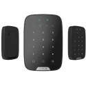 Ajax Wireless Security Touch Keypad KeyPad Plus, Black, encrypted contactless cards and key fobs