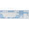 Gaming Keyboard Varmilo VA108M Sea Melody, Cherry MX Blue (Eng/Rus)