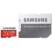 256GB MicroSD (Class 10) UHS-I (U3) +SD adapter, Samsung EVO Plus MB-MC256KA ( R:130MB/s)