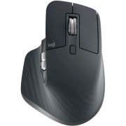 Wireless Mouse Logitech MX Master 3S, Optical, 200-8000 dpi, 7 buttons, Bluetooth+2.4GHz, Graphite