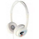 Kids headphones with volume limiter, White, Gembird, MHP-JR-W