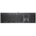 Keyboard A4Tech FX50, Multimedia, Ultra Slim, Low Profile X-Key Structure, Black, USB