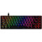 HYPERX Alloy Origins 65 RGB Mechanical Gaming Keyboard (RU), Black, Mechanical keys (HyperX Red key switch) Backlight (RGB), Functionally compact 65% form factor, Ultra-portable design, Full aircraft-grade aluminum body, USB