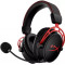 Wireless Headset HyperX Cloud Alpha Wireless, Black/Red, Frequency response: 15Hz–21,000 Hz, Battery life up to 300h, USB 2.4GHz Wireless Connection, Up to 20 meters, 50mm with neodymium magnets, Bi-directional, Noise-cancelling