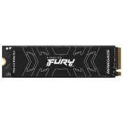 M.2 NVMe SSD 2.0TB Kingston Fury Renegade, w/HeatSpreader, PCIe4.0 x4 / NVMe, M2 Type 2280 form factor, Sequential Reads 7300 MB/s, Sequential Writes 7000 MB/s, Max Random 4k Read 1000,000 / Write 1000,000 IOPS, Phison E18 controller, 1000TBW, 3D NAND TLC