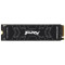 M.2 NVMe SSD 2.0TB Kingston Fury Renegade, w/HeatSpreader, PCIe4.0 x4 / NVMe, M2 Type 2280 form factor, Sequential Reads 7300 MB/s, Sequential Writes 7000 MB/s, Max Random 4k Read 1000,000 / Write 1000,000 IOPS, Phison E18 controller, 1000TBW, 3D NAND TLC