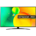 43" LED TV LG 43NANO766QA, Black (3840x2160 UHD, SMART TV, DVB-T/T2/C/S2)