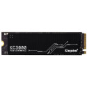 .M.2 NVMe SSD 2.0TB Kingston  KC3000 [PCIe 4.0 x4, R/W:7000/7000MB/s, 1000/1000K IOPS, 3DTLC]