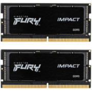 64GB (Kit of 2*32GB) DDR5-4800 SODIMM Kingston FURY® Impact DDR5, PC38400, CL38, 2Rx8, 1.1V, Intel XMP 3.0 (Extreme Memory Profiles)